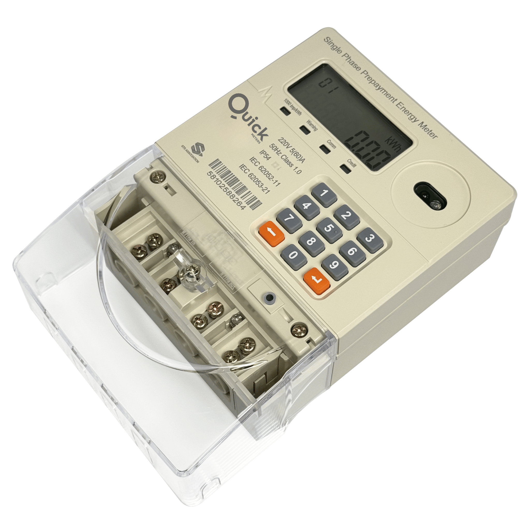 QMS-SP1 Single Phase Electricity Meter